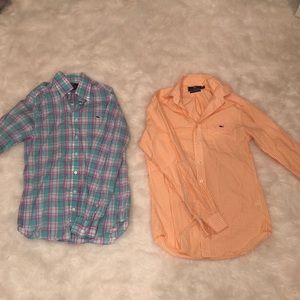 TWO VINEYARD VINE SHIRTS!!!!